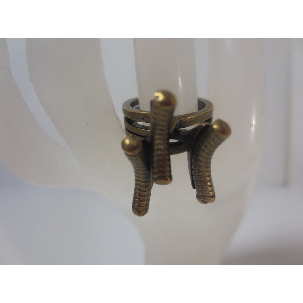 DANNIJO SPIKE Statement  Brass Sz 6.5 NWOT $210